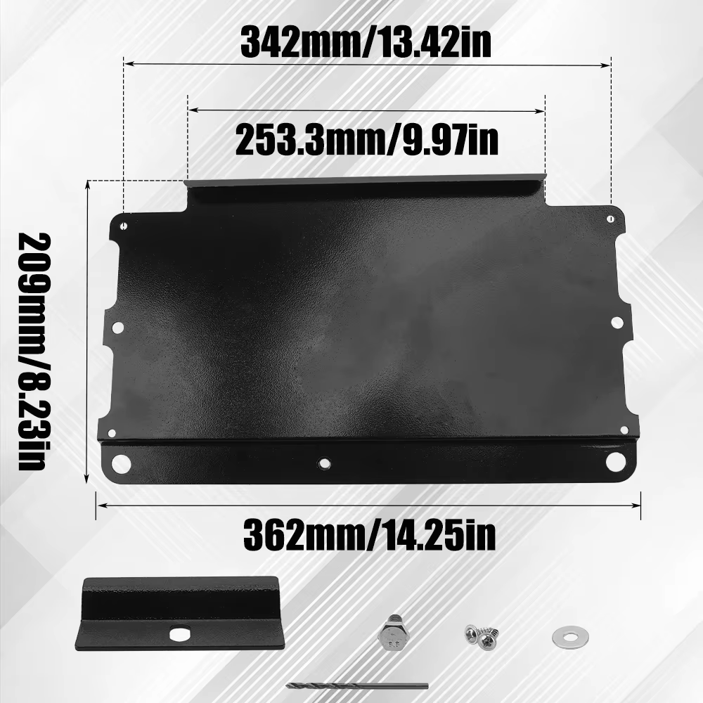 Pince et boulon de plateau de batterie de loisirs sous le siège, pour camping-car VW Volkswagen T5 T6