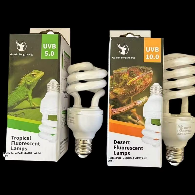 Lampes chauffantes pour Reptiles, tortue, lézard, serpent, 13W/26W, rayons UV, économie d'énergie, Terrarium, lumière de se prélasser, 5.0, 10.0, UVB, 1 pièce