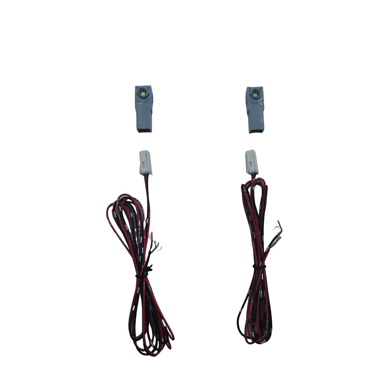 Lumière vive 2 pièces LED pied lampe avec fil pour Toyota Mazda Subaru Yaris Camry Corolla lumière intérieure pied lumière facile à installer