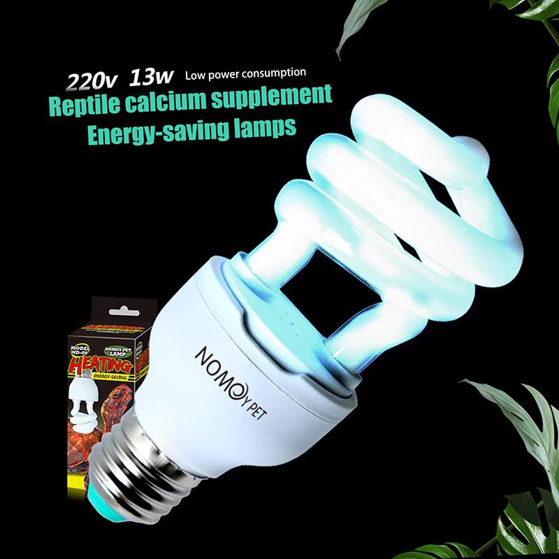 、1HM4 Raga13/26W rayons UV Terrarium à économie d'énergie lumière de se prélasser 5.0 10.0 UVB lampe pour Reptile tortue lézard serpent Reptiles lampe chauffante