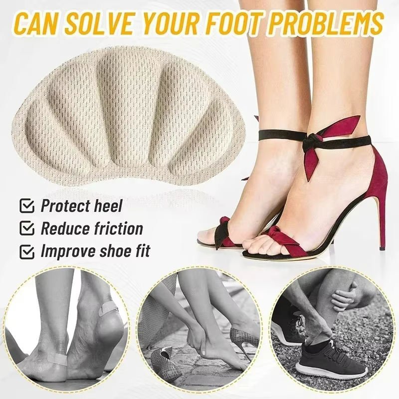 Semelles intérieures Patch coussinets de talon pour chaussures de Sport taille réglable coussinet de talon soulagement de la douleur coussin insérer semelle intérieure talon protecteur autocollants