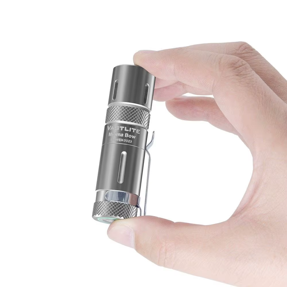 Vastlite Minima Bow titane LEP lampe de poche 280 Lumens EDC Mini lampes