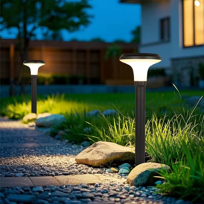 Lampes solaires extérieures de pelouse pour lampe de jardin Villa cour en aluminium paysage chemin pilier lumière décor moderne éclairage étanche IP65