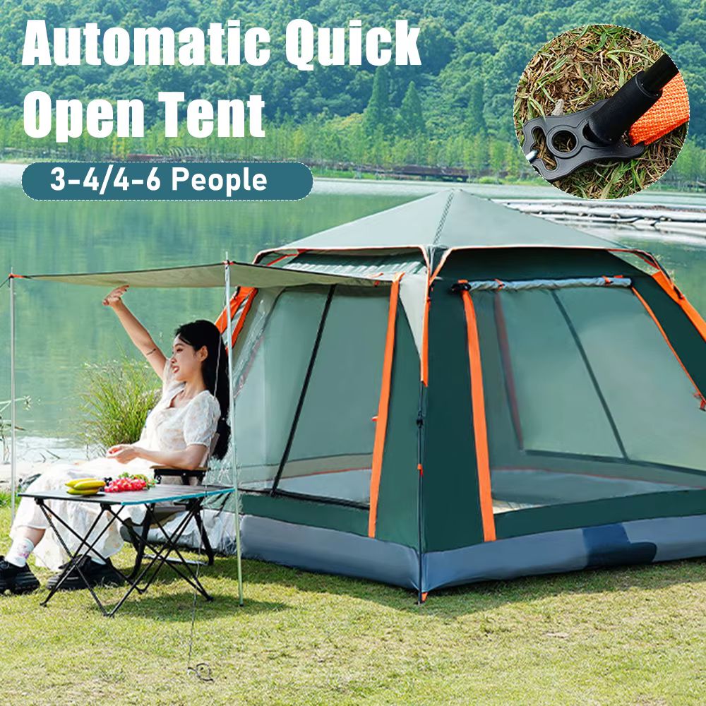 Tente de Camping ouverte automatique