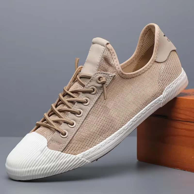 Chaussures en toile à lacets pour hommes, baskets confortables et décontractées, 2023, offre spéciale
