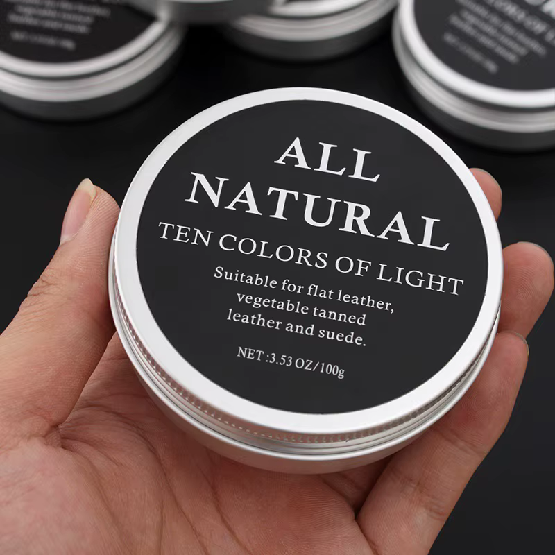 Crème à l'huile de vison 30ml/50ml/100ml, pour chaussures en cuir, sacs, crème de soin du cuir, crème d'entretien du cuir, accessoires d'artisanat du cuir