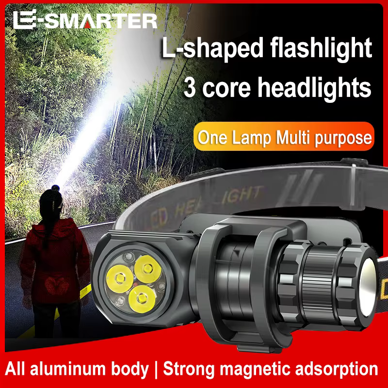 Mini lampe de poche étanche à 3LED