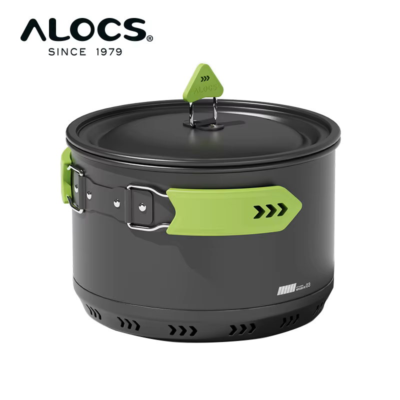 Casserole antiarina en alliage pour camping en plein air