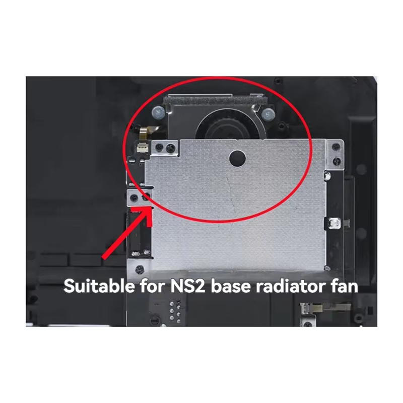 Ventilateur de refroidissement AB25 pour Switch 2, accessoire pour ventilateur de jeu Switch 2, ventilateur de console de jeu
