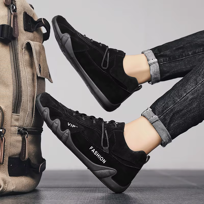 Chaussures de randonnée de sports de plein air pour hommes quatre saisons nouvelles chaussures de travail confortables antidérapantes mode jeunesse chaussures décontractées à la mode baskets pour homm