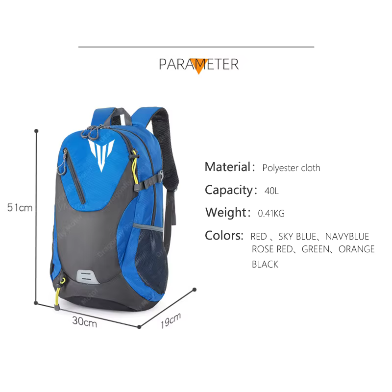Sac à Dos Étanche de Grande Capacité pour Homme et Femme