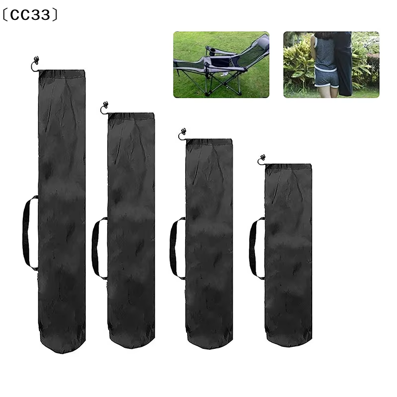 〔CC33〕Sacs de rangement pour chaises de camping, sac de rangement à fond rond avec cordon de serrage, housse portable et durable, sac pliable pour pique-nique (seul le sac, pas la chaise)