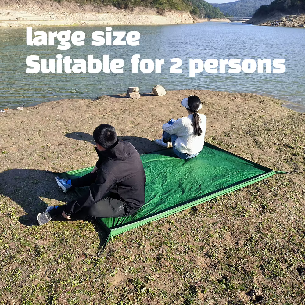 Tente de camping multifonctionnelle avec empreinte