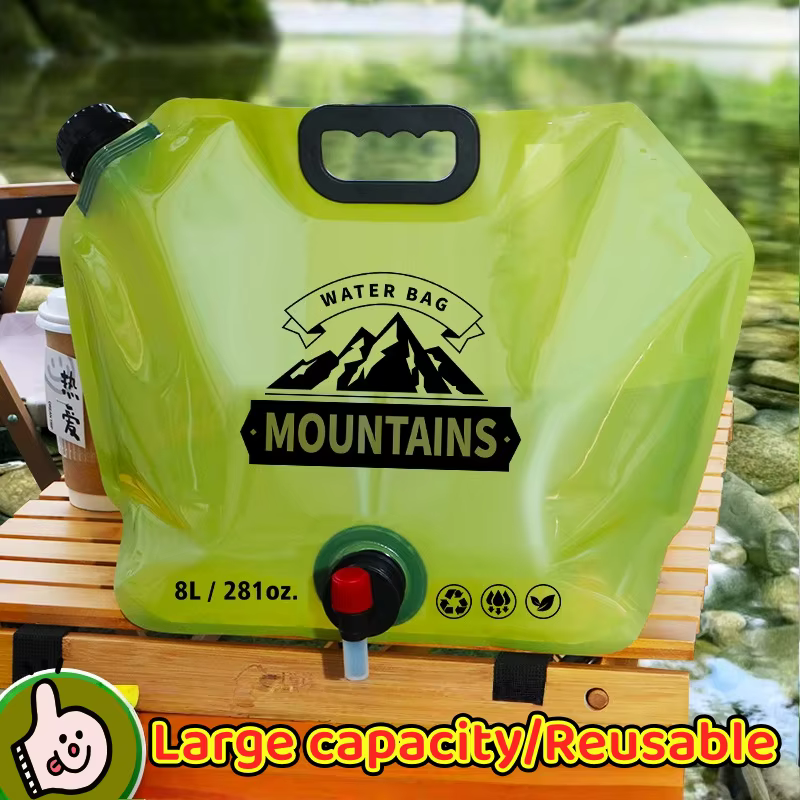 Sac d'eau d'extérieur de grande capacité 8L