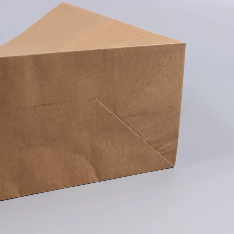 Mini petit sac en papier Kraft avec poignées, 30/50/100 pièces, sac cadeau de Festival, sacs de courses pour bonbons de haute qualité