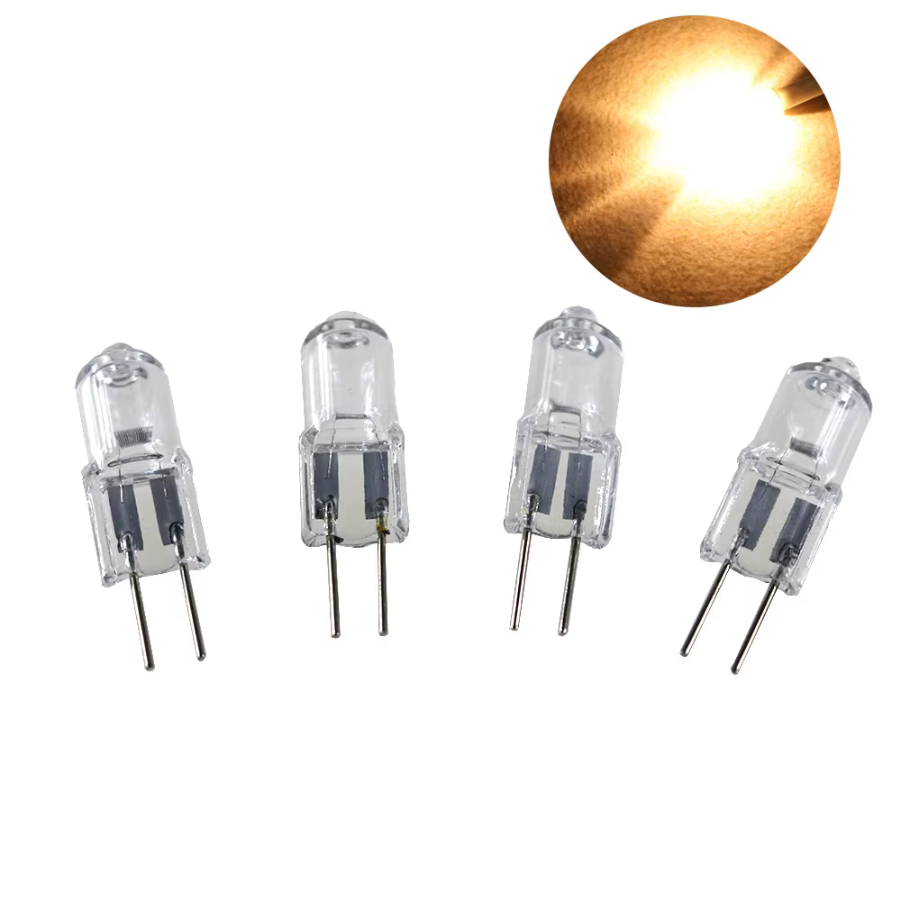 30 ampoules halogènes G4 12v 20w 360 ° Éclairage 3000k Mini lampe décoration de la maison lumière salon lumières économie d'énergie chambre