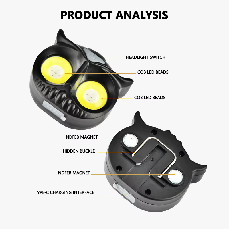 Lampe frontale LiitoKala-Small Owl