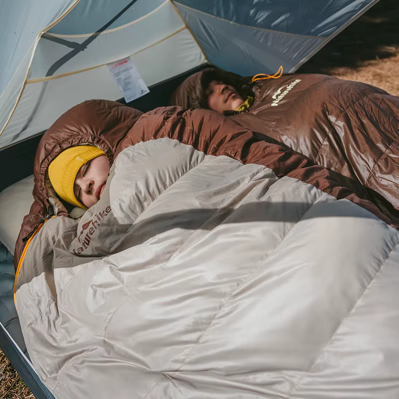 Naturehike Snowbird Camping canard vers le bas sac de couchage adulte momie