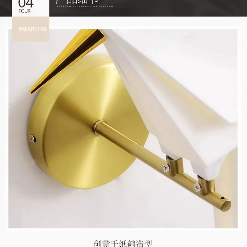 Lampe murale perroquet en plastique, applique oiseau pour chevet, Loft, chambre à coucher, bureau, Foyer, salle à manger