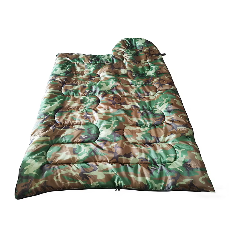 Sac de couchage camouflage pour le camping