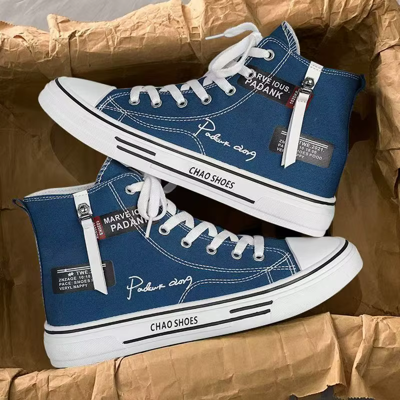Baskets en toile pour hommes 2026 – Chaussures de course confortables et tendance, antidérapantes pour l'extérieur, chaussures de sport décontractées pour hommes