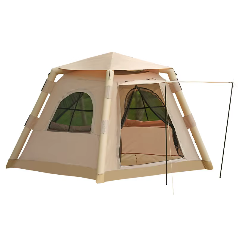 Tente de camping gonflable automatique pour 3-5 personnes