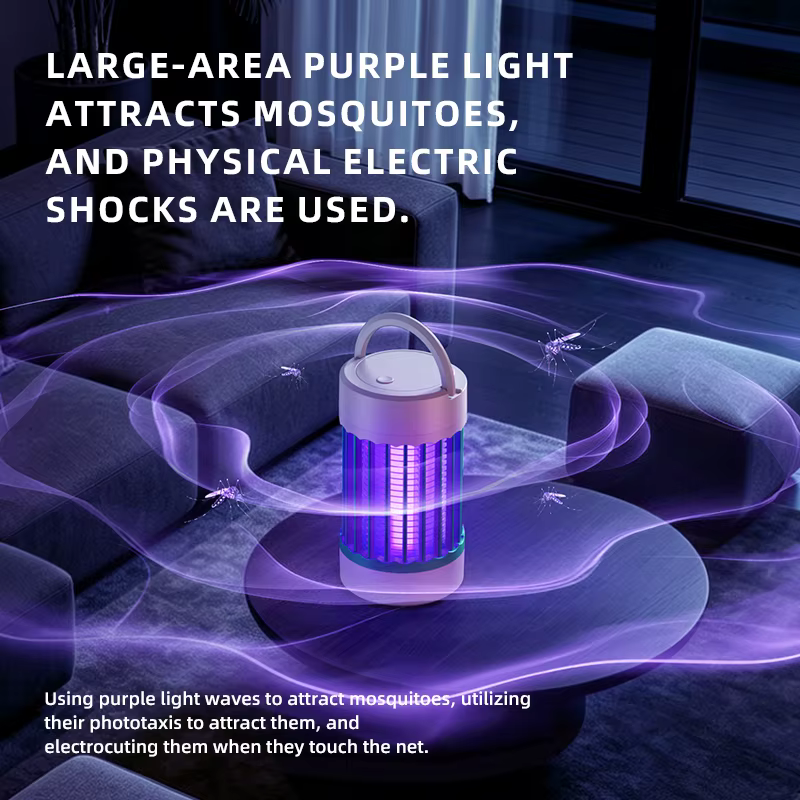 Lampe anti-moustiques électrique d'extérieur