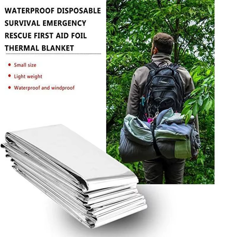 Couverture émergente Mylar thermique