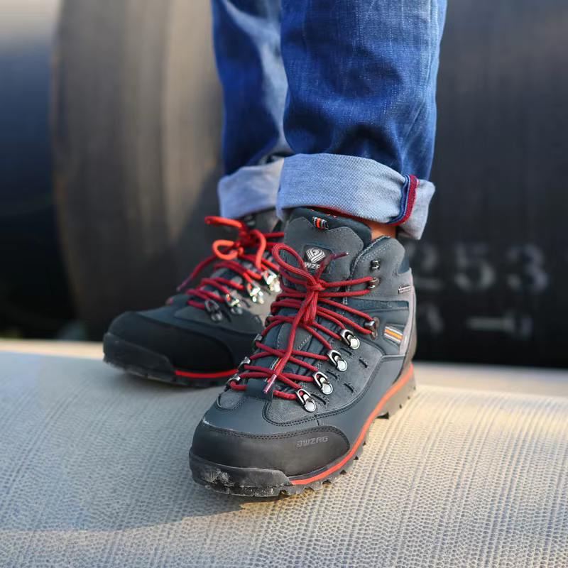 Chaussures de randonnée en cuir imperméables pour hommes