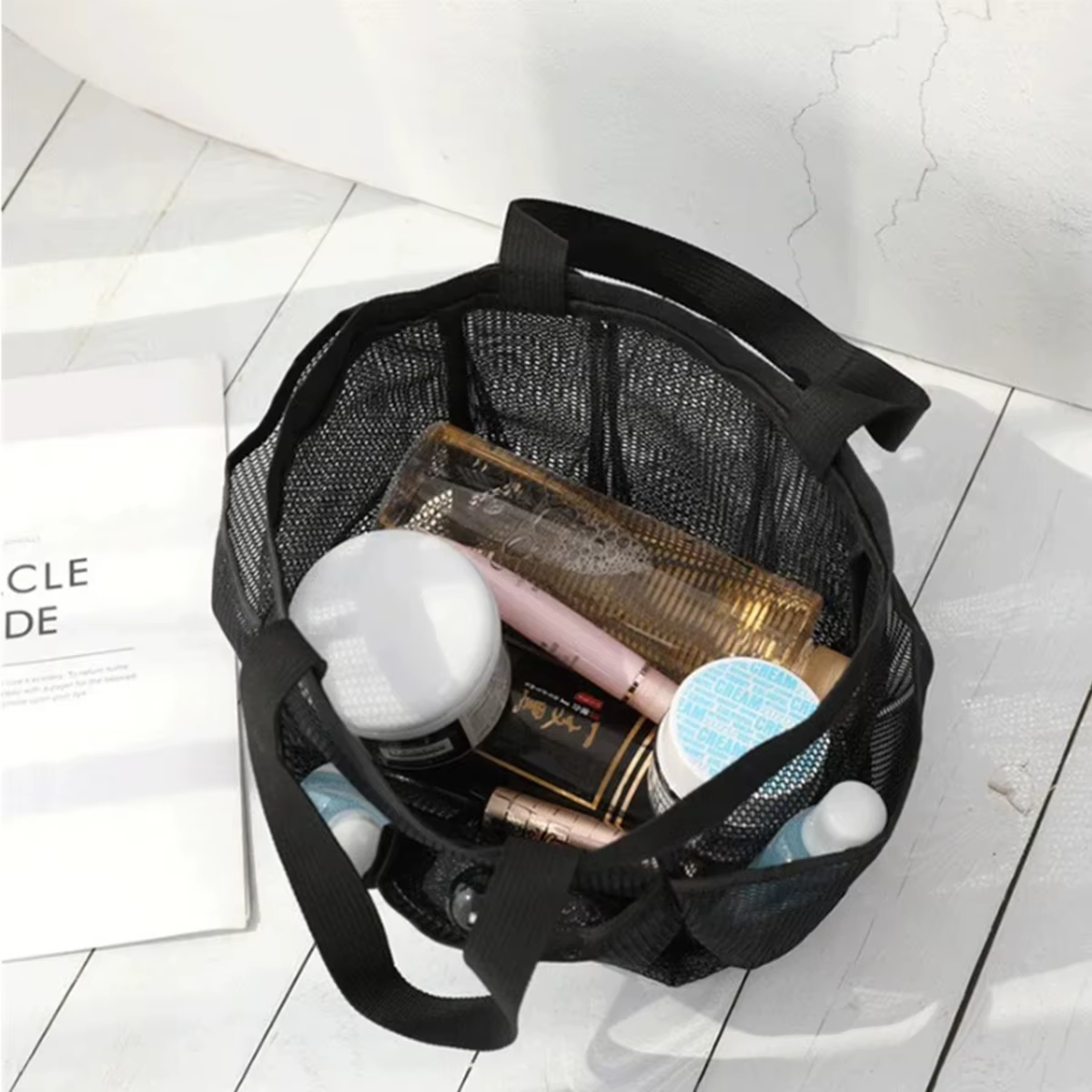 Sac de Douche Portable en Maille