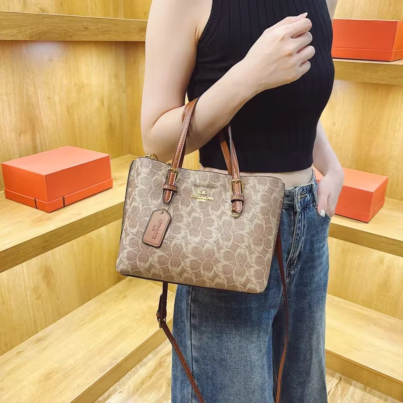 Sac fourre-tout de luxe en cuir pour femme, sac à bandoulière de créateur, sac à main élégant pour femme, sac à langer tendance