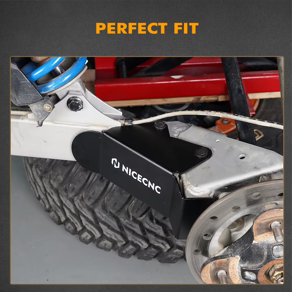 NICECNC UTV accessoires bras de fuite gardes protecteur pour Polaris RZR XP 1000 2014-2020 couverture plus grande 6061-T6 billette d'aluminium