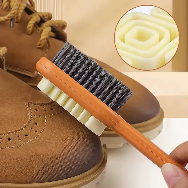 Nettoyant et gomme 2-en-1 pour chaussures en daim et nubuck