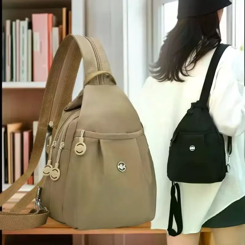Petit sac à dos décontracté avec plusieurs compartiments