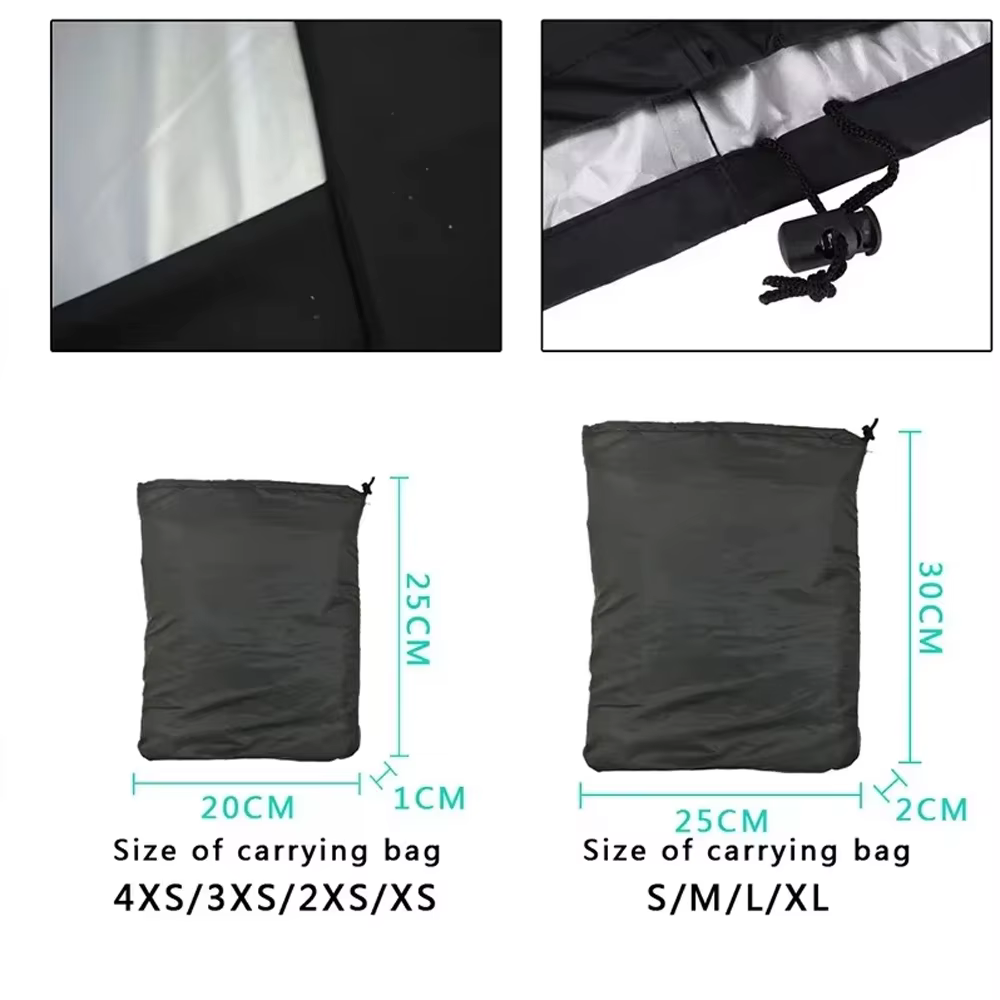 Housse de Barbecue d'extérieur, 8 tailles, étanche à la poussière, Weber, robuste, protection contre la pluie, ronde