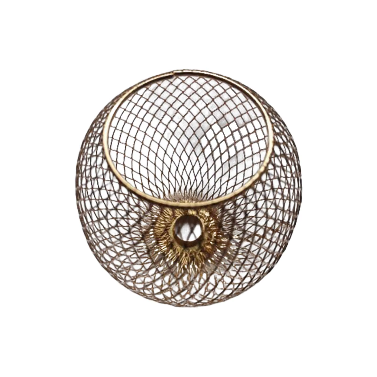 Abat-jour en fil de fer tissé, Style rétro, couverture de lustre, pour café, chambre à coucher, Bar, Restaurant, ferme