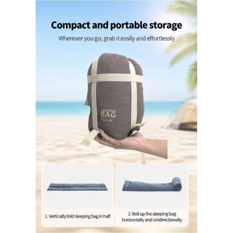 Sac de couchage de camping compact et léger