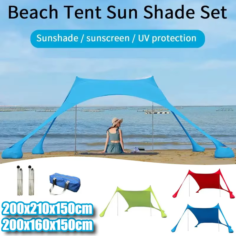 Auvent de plage portable pliable