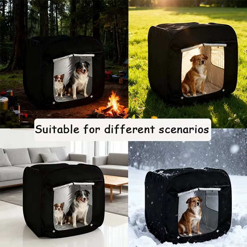 Nouvelle tente pliable multifonctionnelle extra-large pour animaux de compagnie 2026