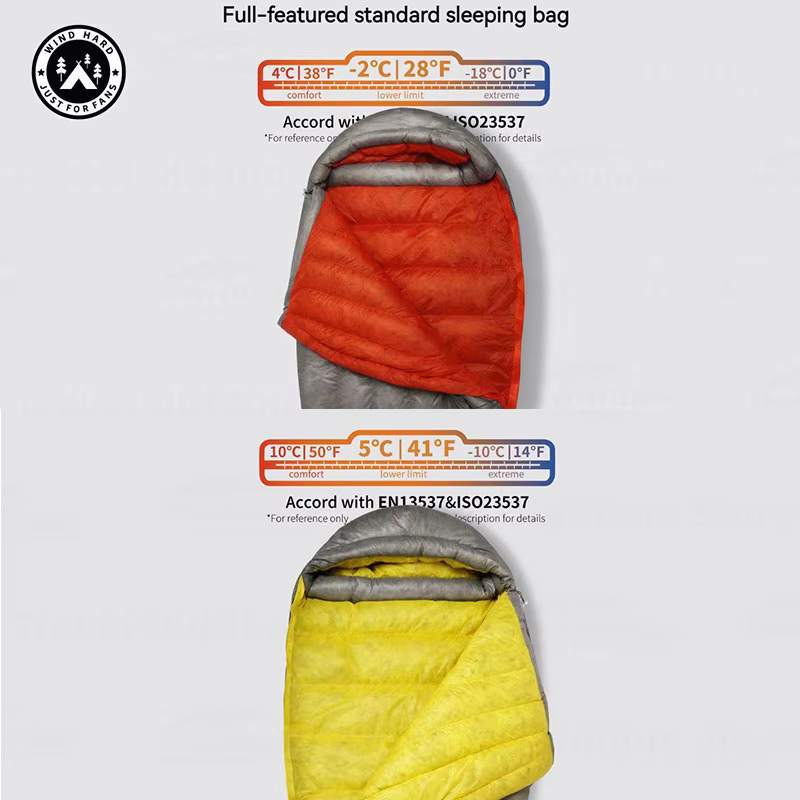 Sac de couchage en duvet ultraléger AEGISMAX Dusk 4 ℃ -2 ℃ Sac