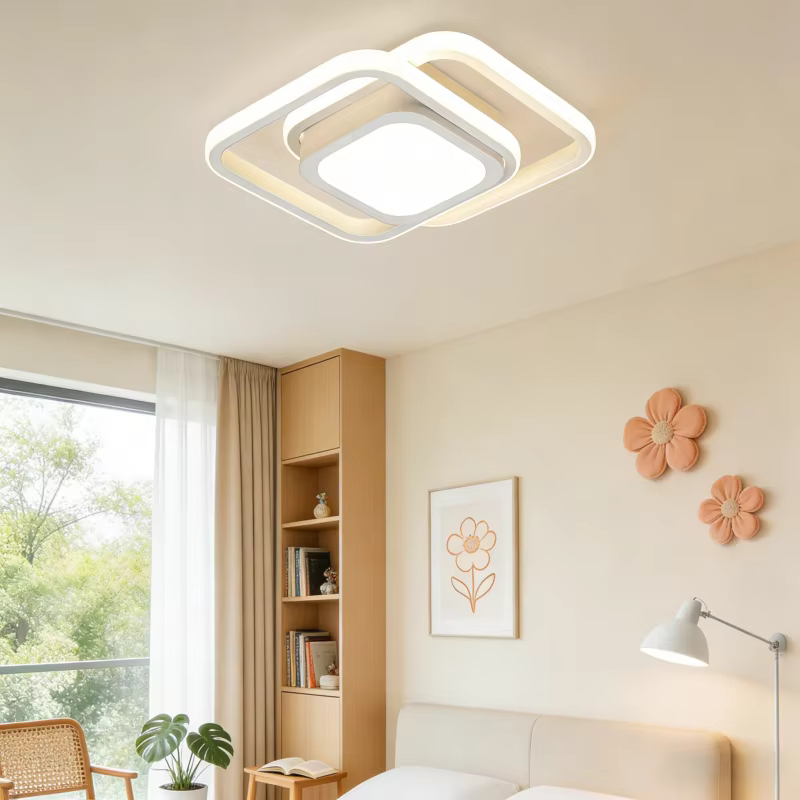 Plafonnier LED moderne pour salon, chambre à coucher, vestiaire, couloir, escalier, éclairage d'intérieur, luminaire décoratif pour la maison