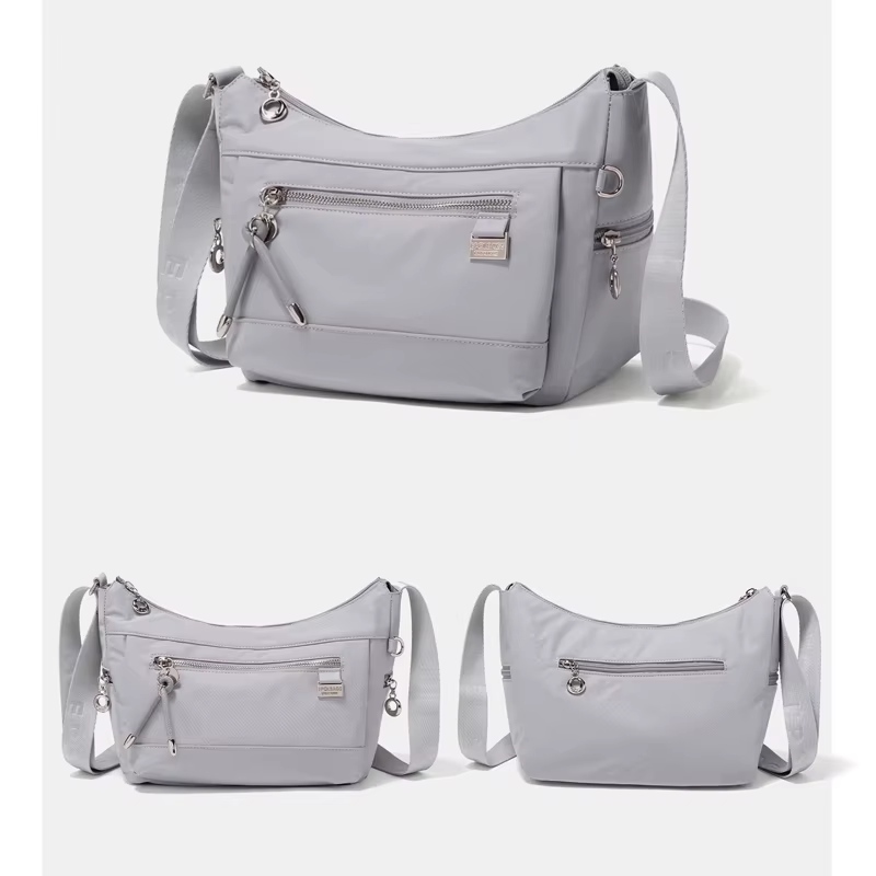 EPOL Sac bandoulière léger et imperméable en nylon pour femme