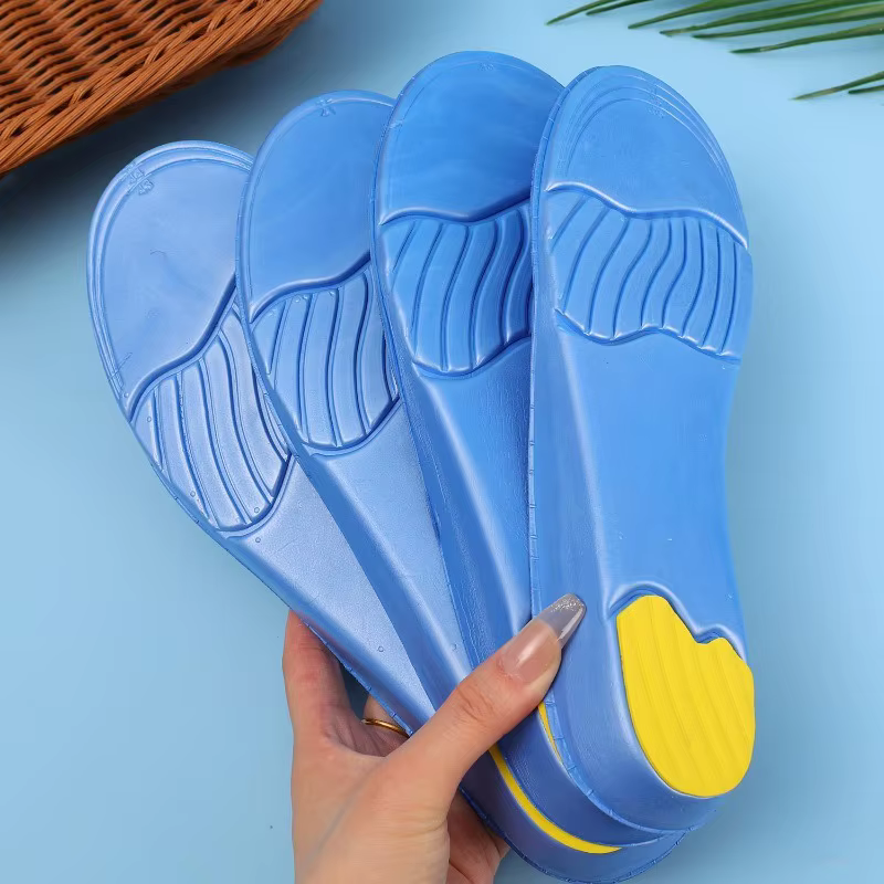 Semelles orthopédiques pour pieds plats pour adultes, semelles à soutien de la voûte plantaire élevée, fasciite plantaire, confortables, douces, anti-odeurs, coussinets de semelle pour la course à pie