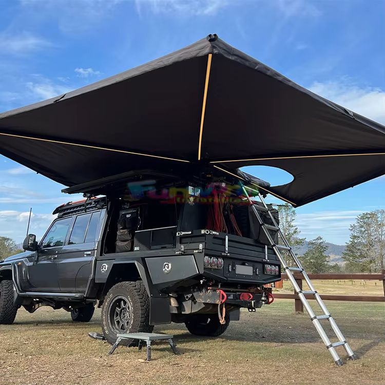 Auvent latéral de toit pour camping-car 4x4