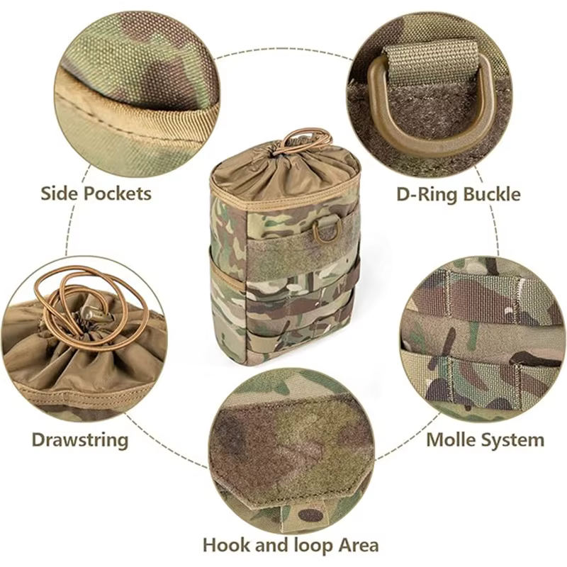 VOTAGOO sac de décharge tactique sac de rangement Molle sac de taille