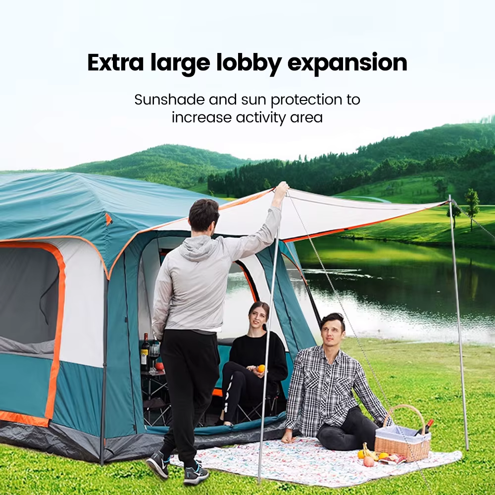 Tente de Camping améliorée pour 4 saisons