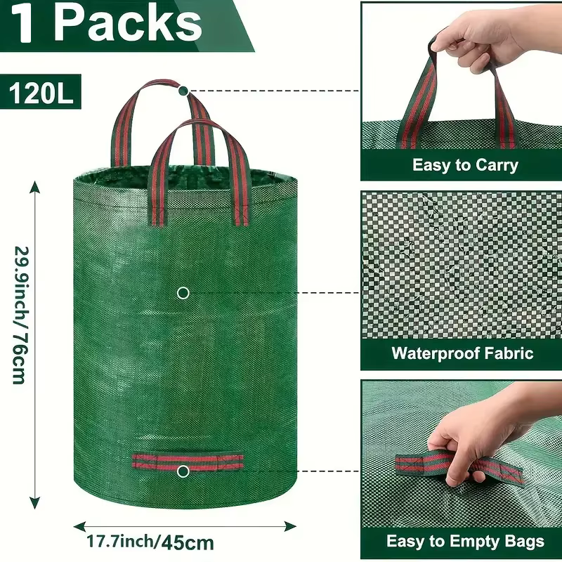 Sac poubelle de jardin en PP