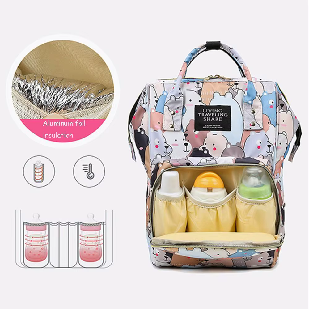 Sac à couches imperméable pour bébé