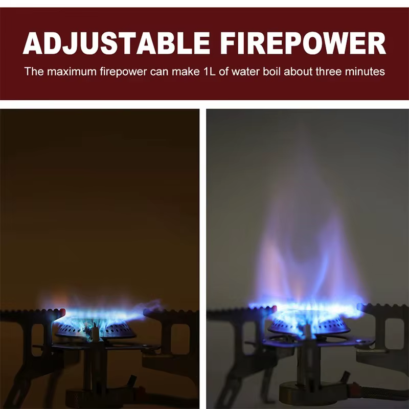 Réchaud à gaz de Camping Portable et pliable