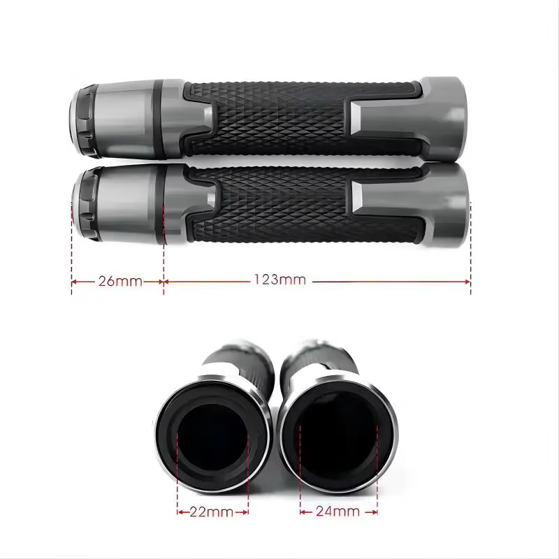 MT-03 accessoires de moto adaptés pour MT03 MT 03 MT-07 MT07 MT 07 FZ-07 FZ07 CNC poignée extrémités poignées de guidon